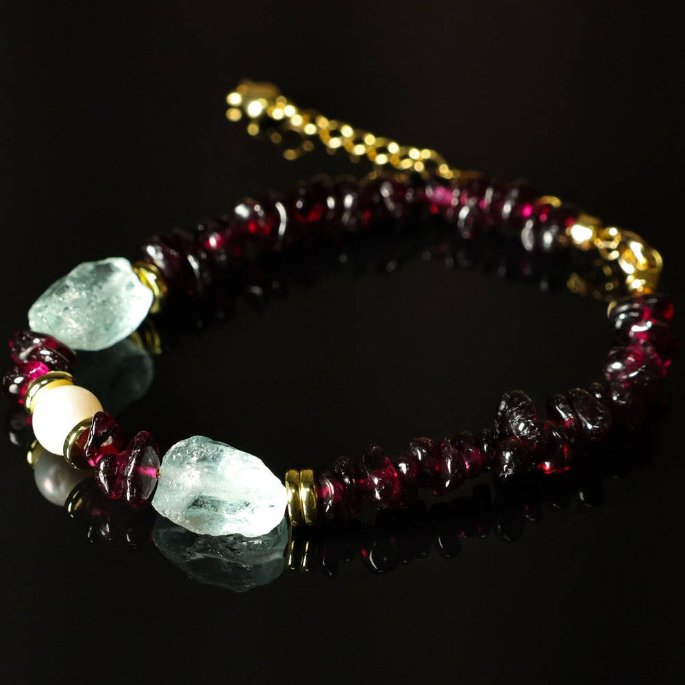 Zodiac Energy Crystal Bracelet - Aquarius - ClearSoul